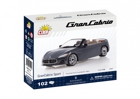 Maserati Gran Cabrio Sport C O B I Model Kit PNG