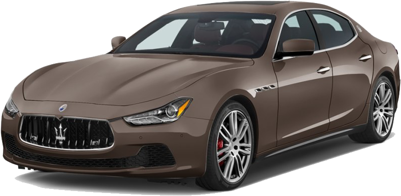 Maserati Luxury Sedan Brown PNG