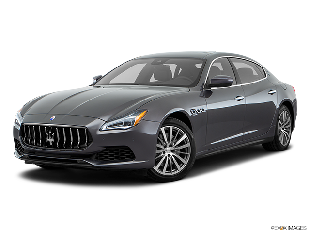Maserati Luxury Sedan Profile View PNG