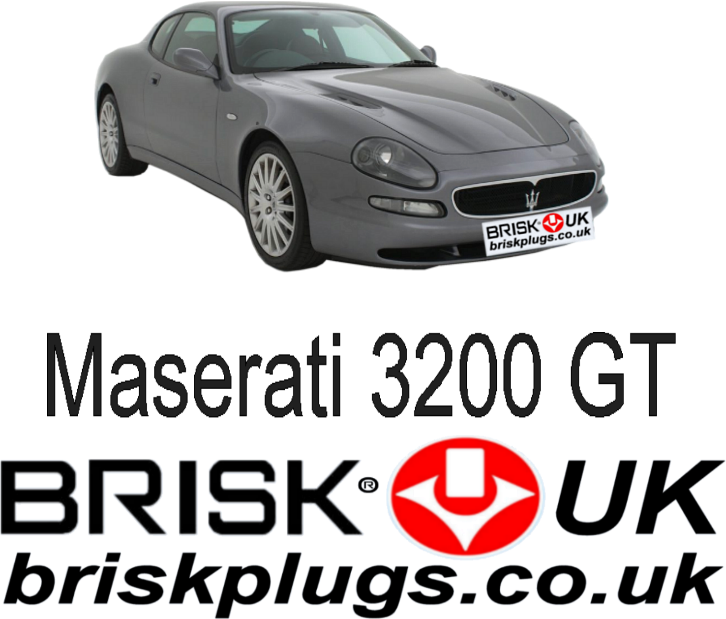 Maserati3200 G T Brisk Advertisement PNG