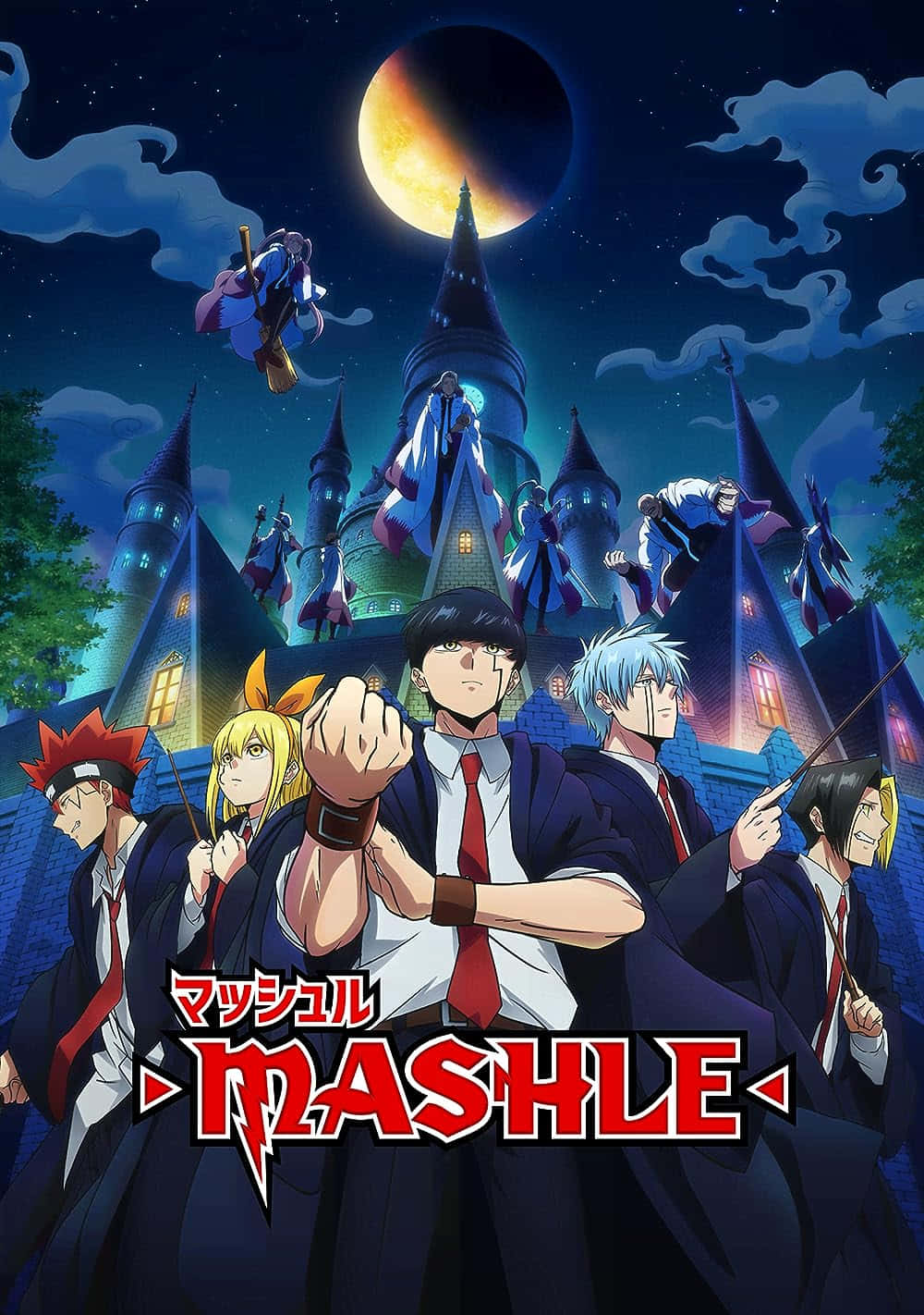 Mashle Magic And Muscles Anime Poster Wallpaper