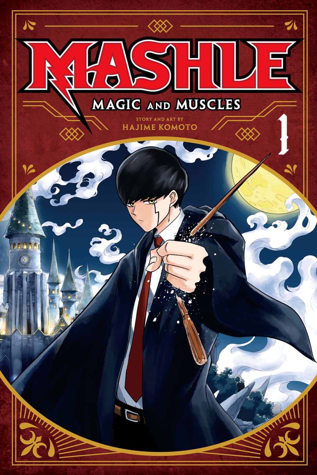 Mashle Magic And Muscles Volume1 Cover Wallpaper