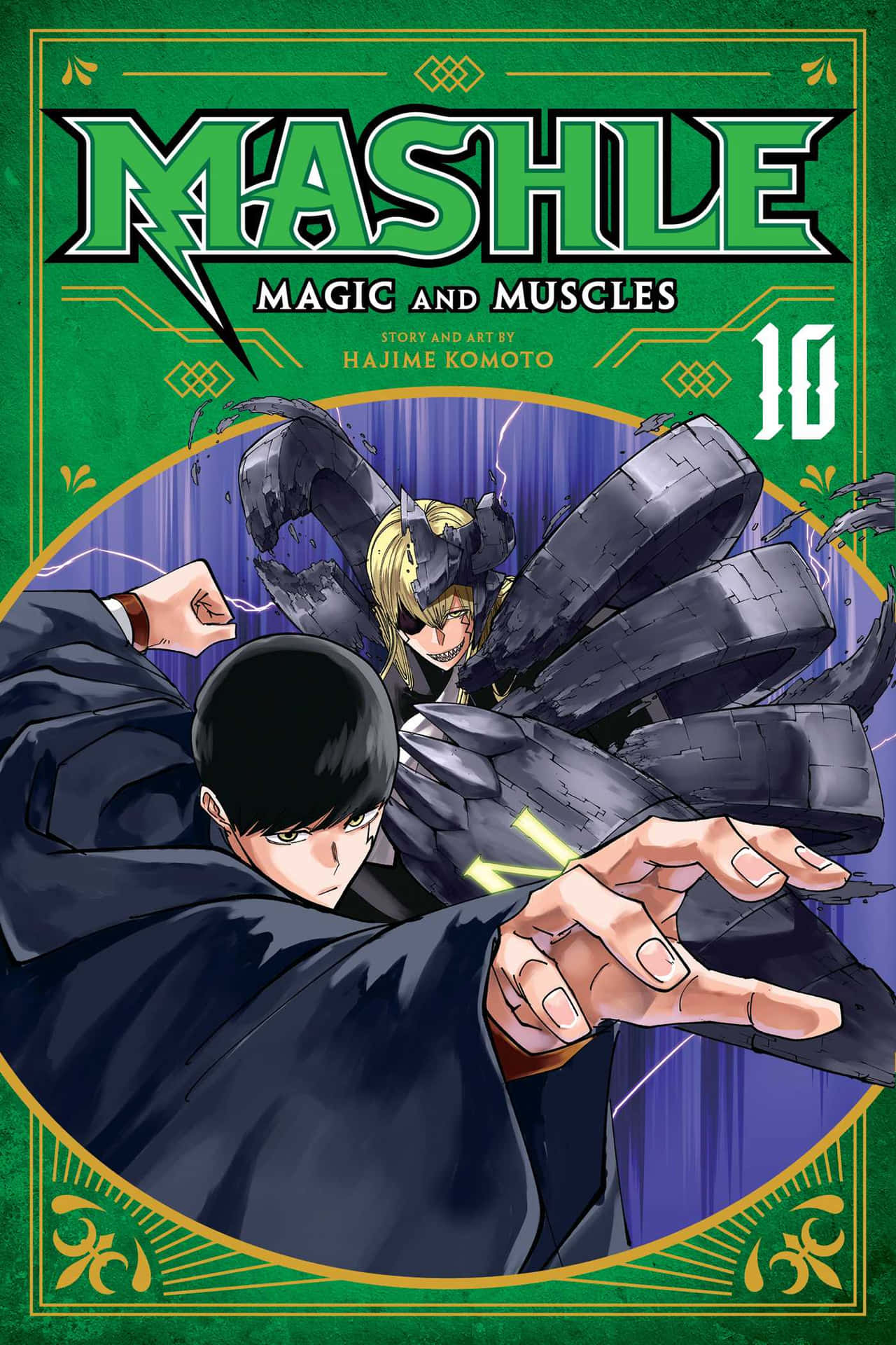 Mashle Magic And Muscles Volume10 Cover Wallpaper