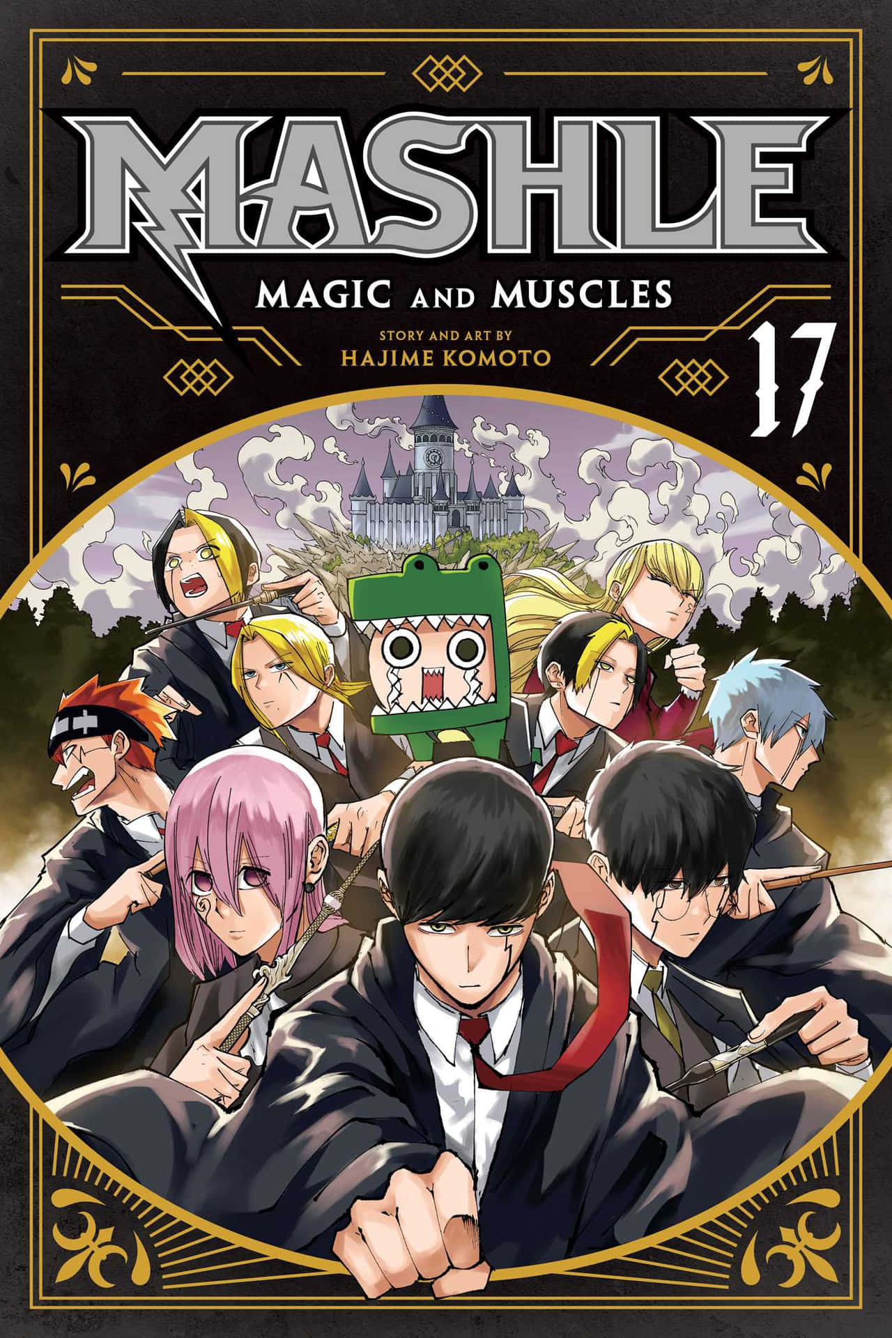 Mashle Magic And Muscles Volume17 Cover Wallpaper