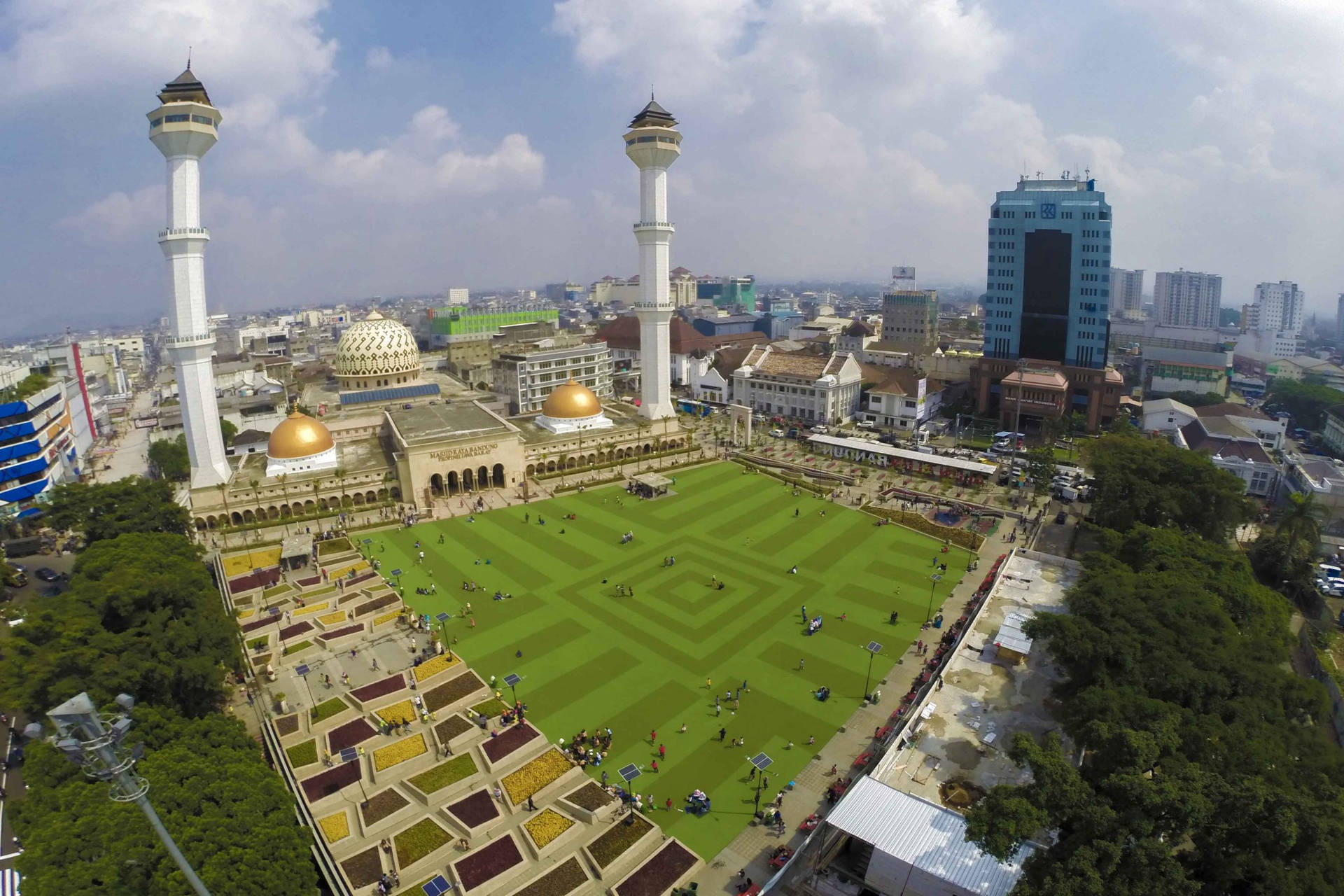 Masjidraya Bandung. Fondo de pantalla
