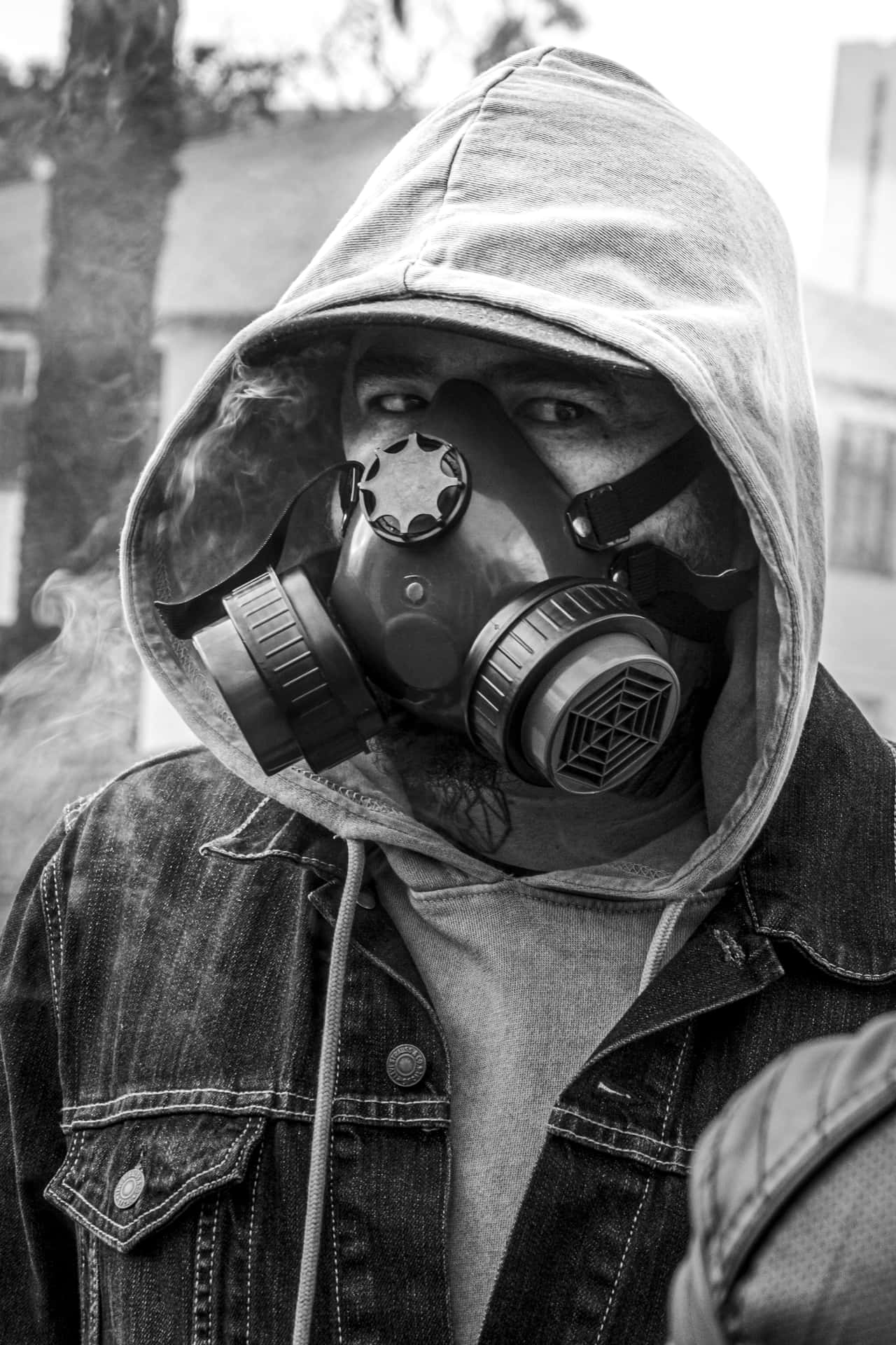 Gas Mask Man Picture