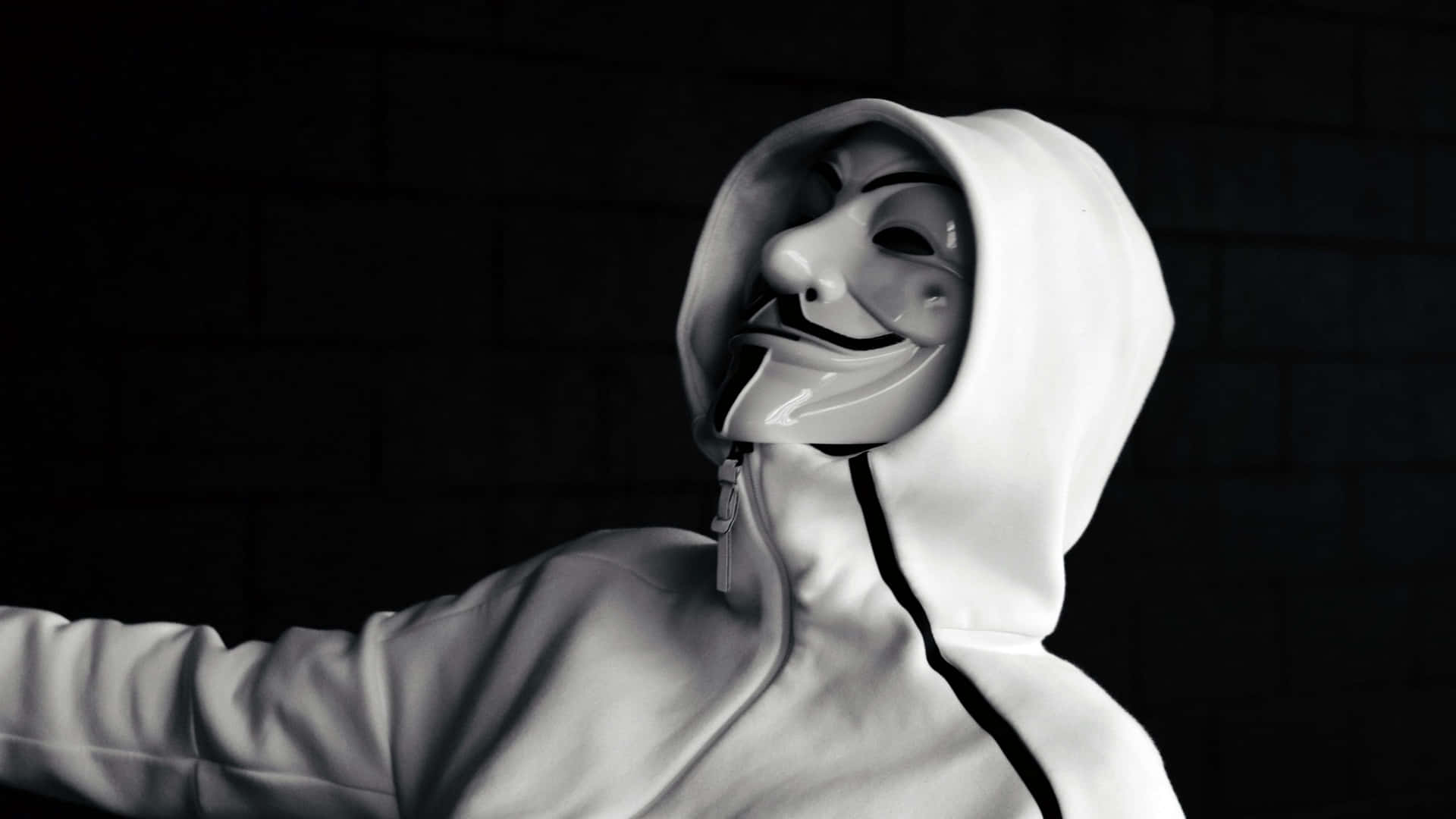 Immaginedi Un Uomo Con Maschera Di Vendetta