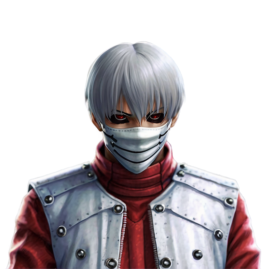 Download Masked Kaneki Ken Png Lda | Wallpapers.com