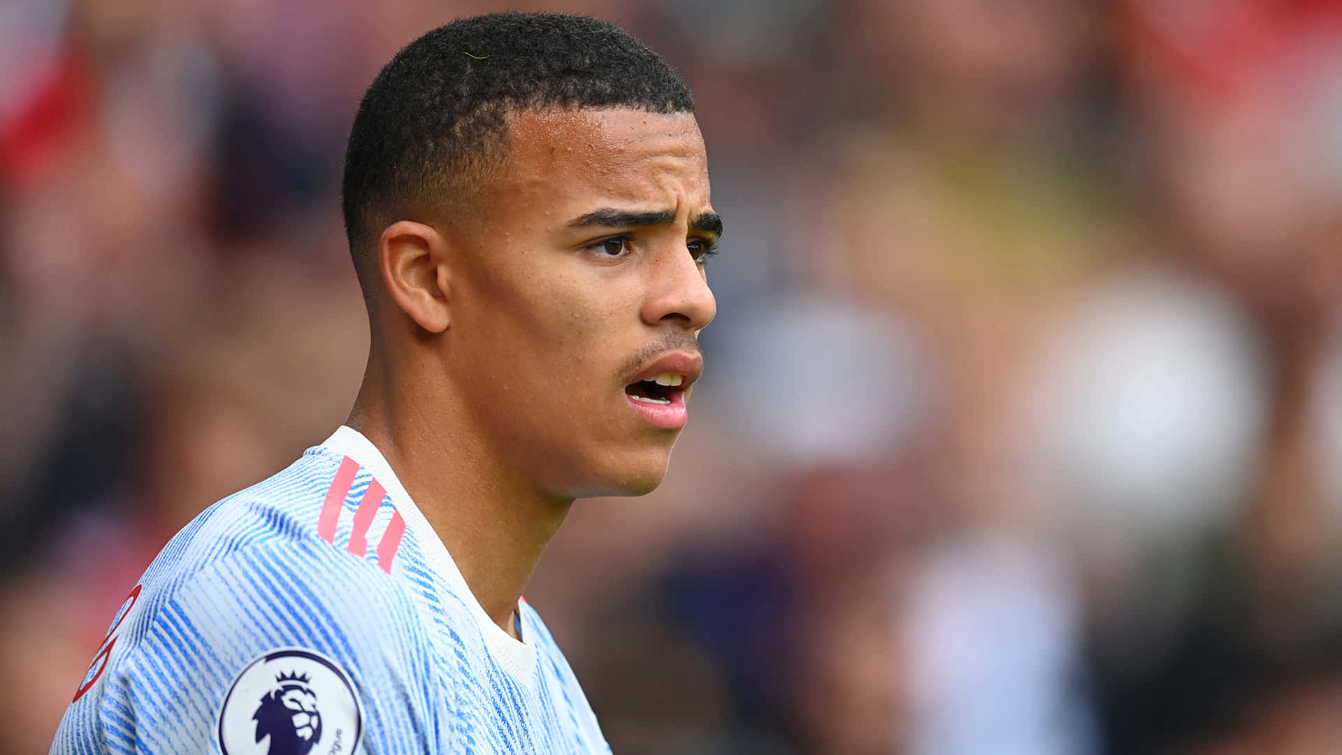 Talented Mason Greenwood in action during a match