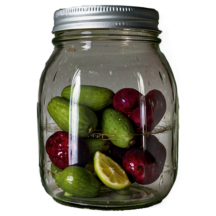 Mason Jar Glass Png 06132024 PNG