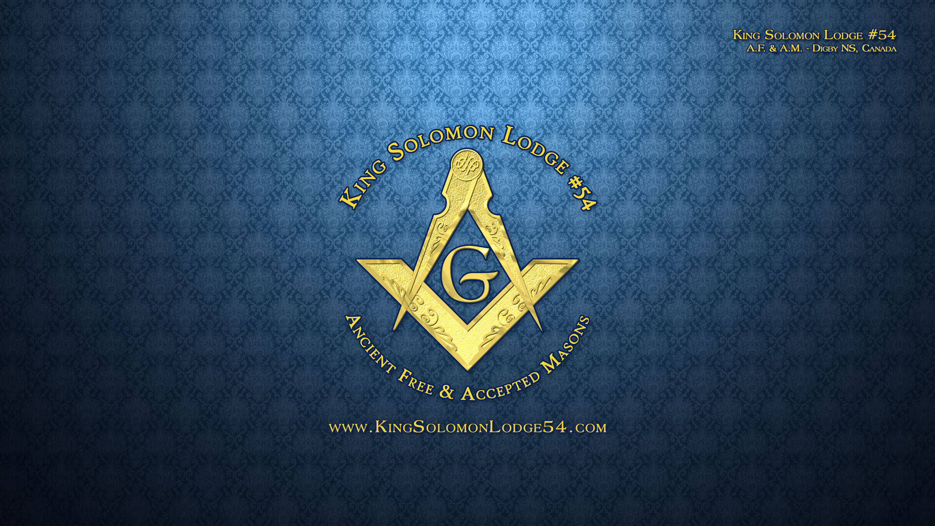 Masonic Logo Of King Solomon Lodge Wallpaper