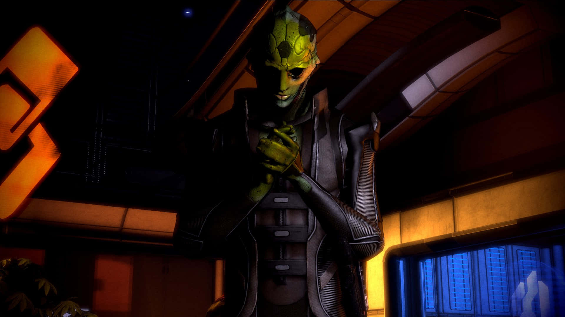 Comandanteshepard Y La Tripulación Del Normandy En Mass Effect 2. Fondo de pantalla