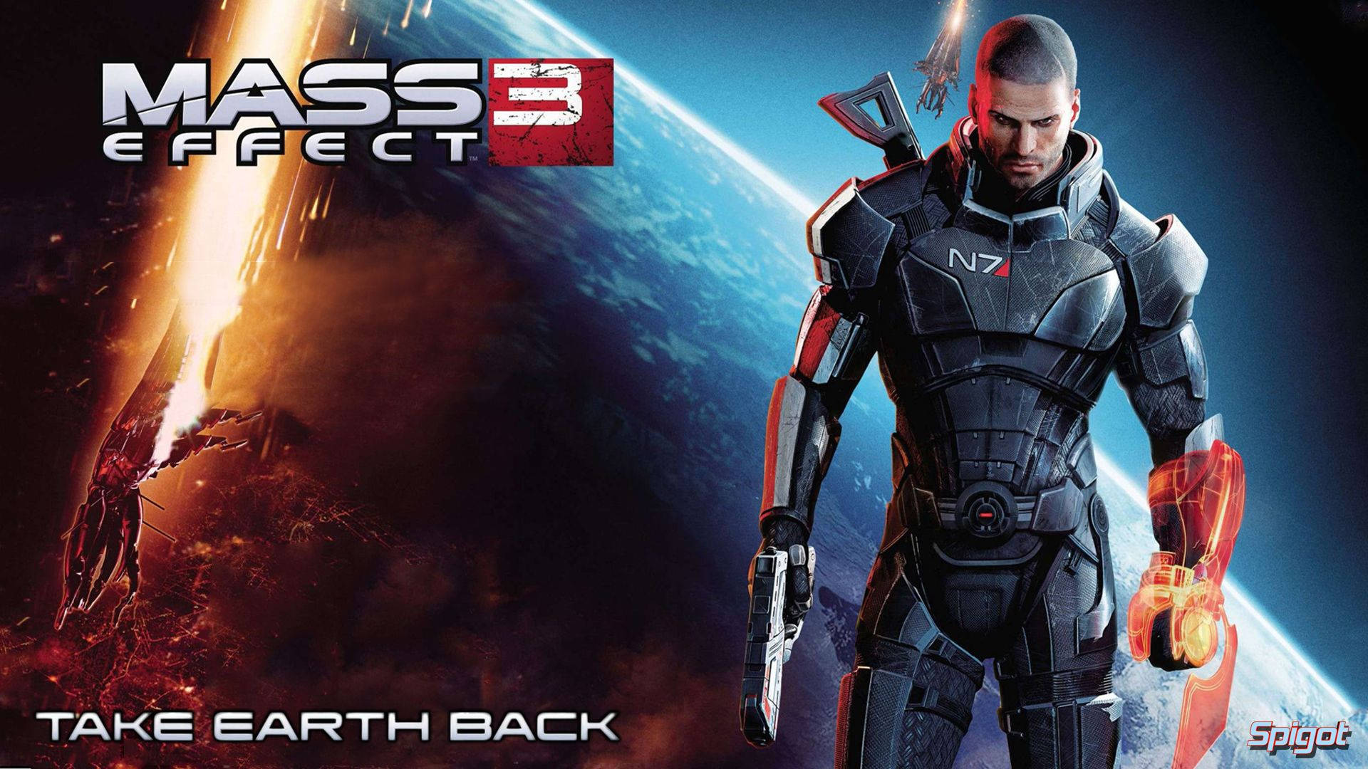 Mass Effect 3 Commander Shepard Wallpaper