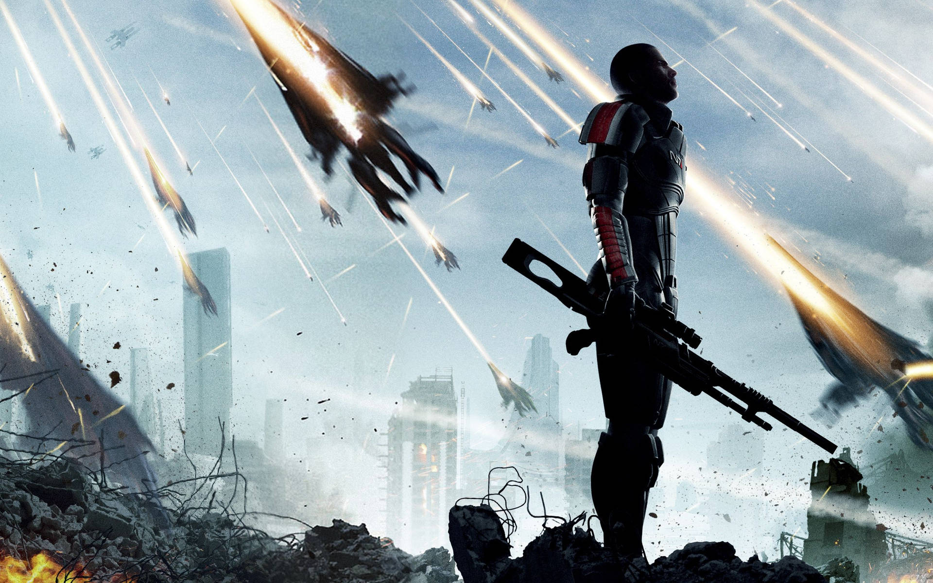 Mass Effect 3 Jet Fighters Wallpaper