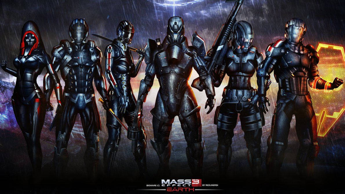 Mass Effect 3 Modern Combat Wallpaper