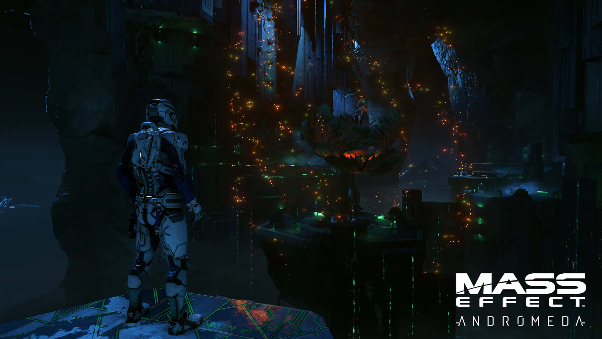 A Spectacular Adventure Awaits In Mass Effect Andromeda Wallpaper