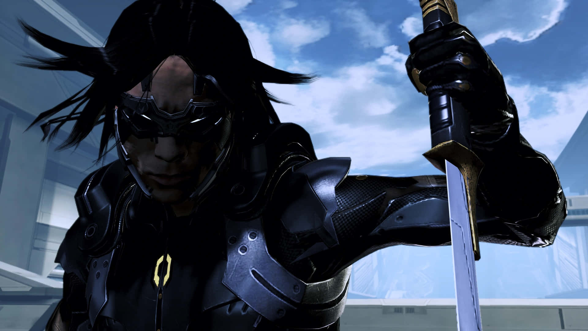Comandanteshepard Y El Logotipo De Cerberus En Mass Effect Fondo de pantalla