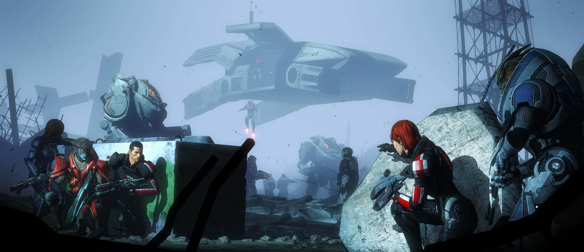 Mass Effect Cerberus - The Illusive Organization in Action Wallpaper