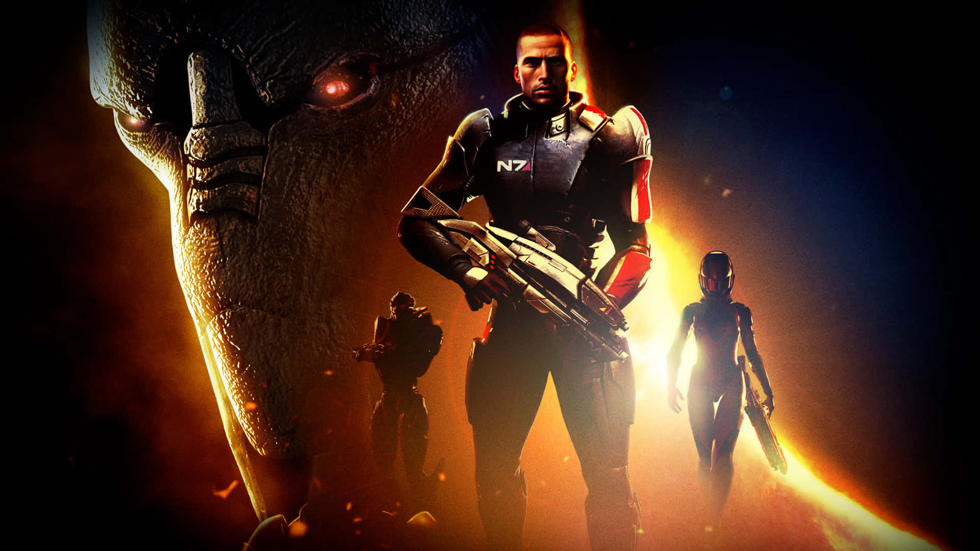 Heroes Unite - Mass Effect Characters Wallpaper Wallpaper