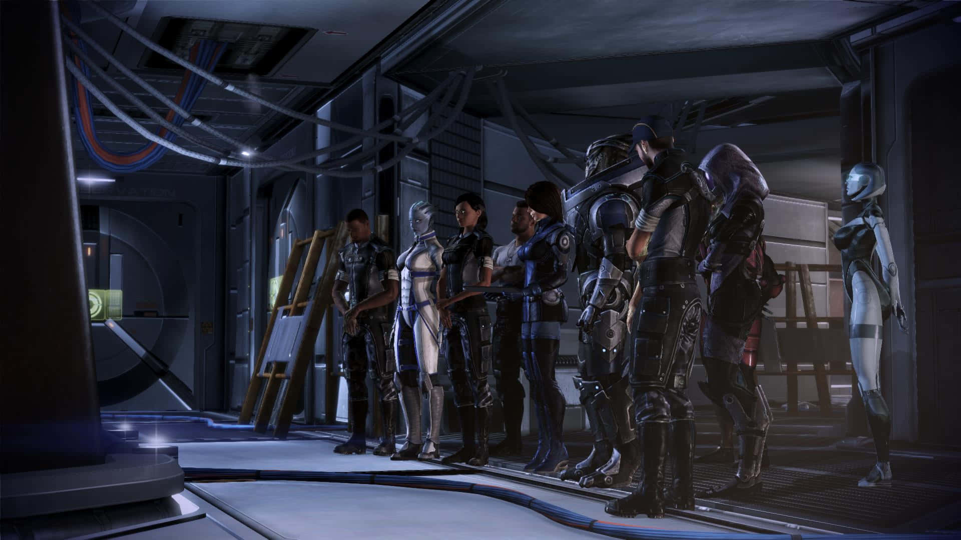 The Heroes of Mass Effect Universe Wallpaper
