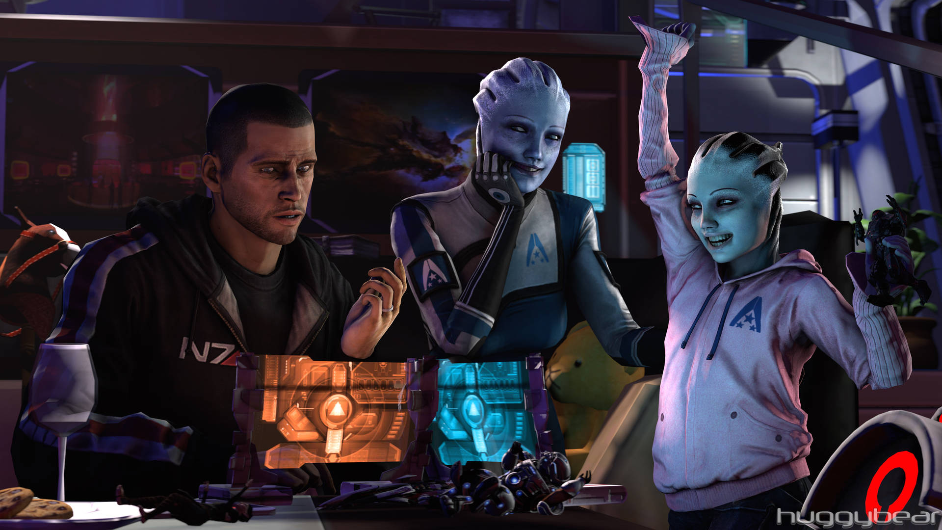Mass Effect Characters In 4K Wallpaper