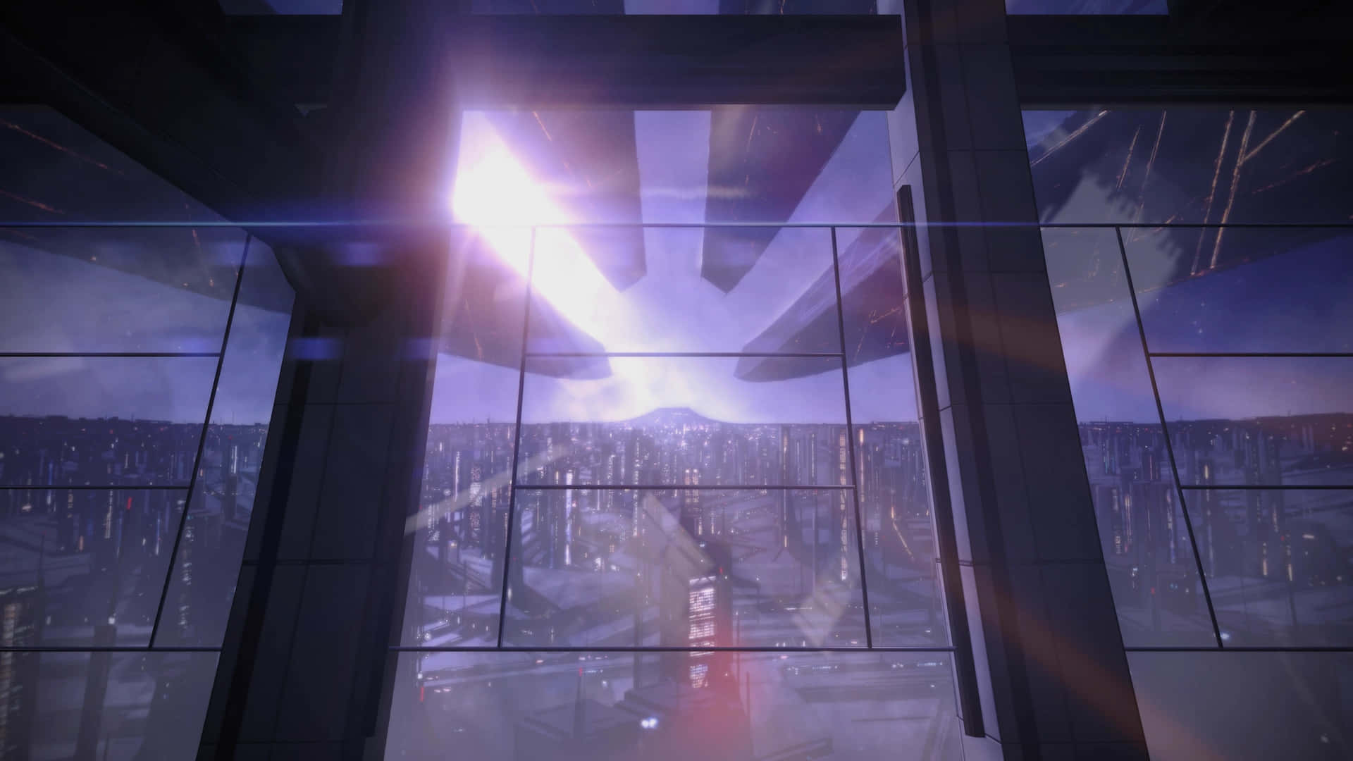 Laaventura De Ciencia Ficción Te Espera En La Ciudadela De Mass Effect. Fondo de pantalla