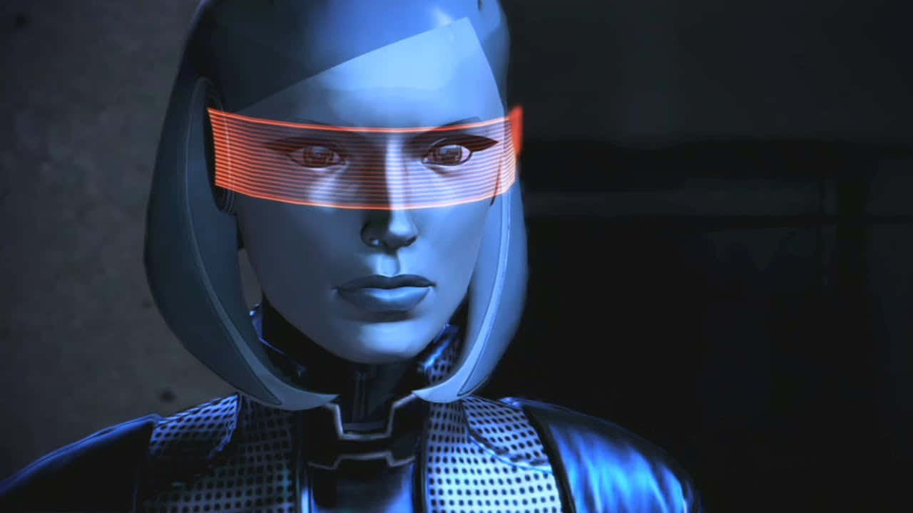 Edi,la Intrigante Ia De Mass Effect Fondo de pantalla