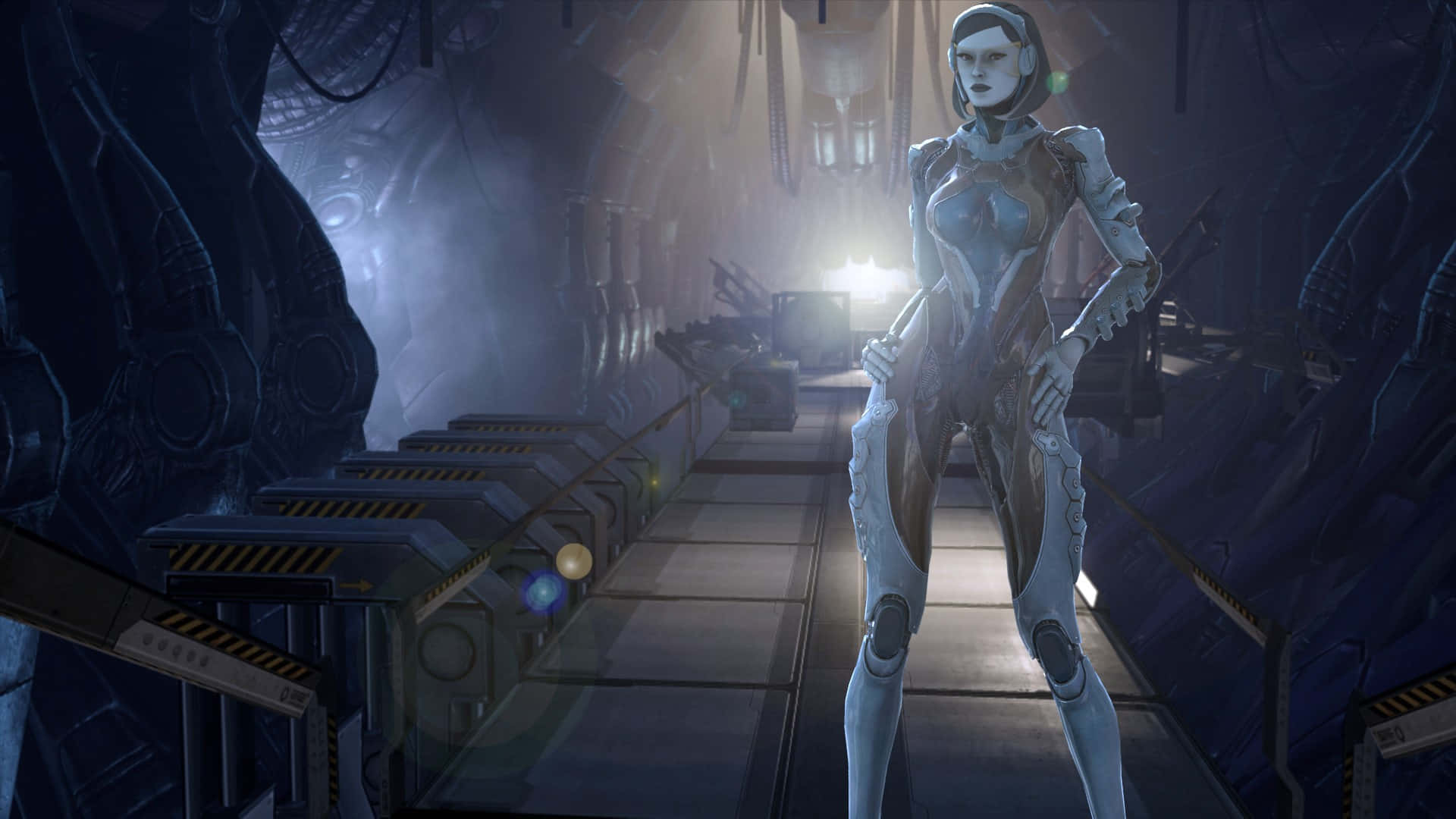 EDI - The Advanced AI in Mass Effect Wallpaper