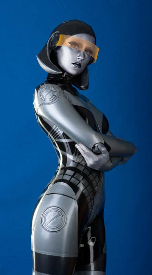 EDI - The AI Companion from Mass Effect Wallpaper