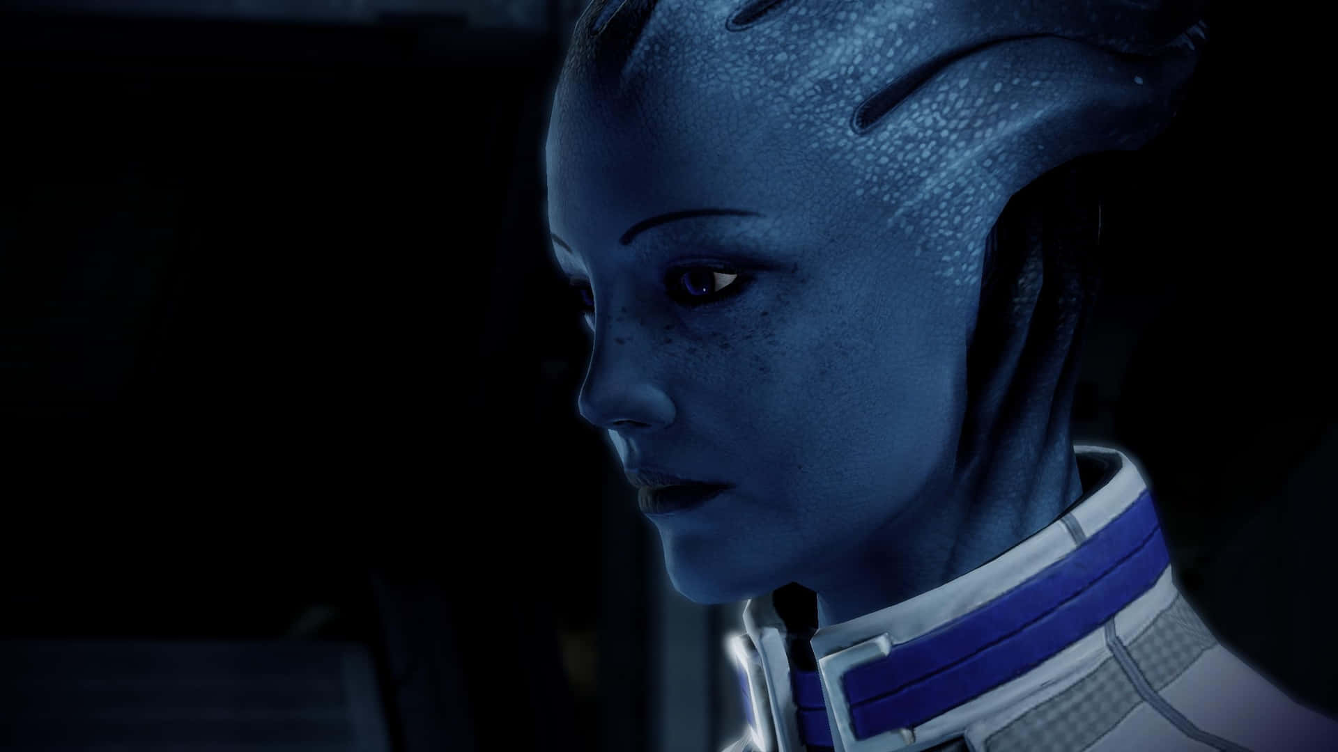 Commander Shepard - Fearless Leader in the Mass Effect Universe Wallpaper