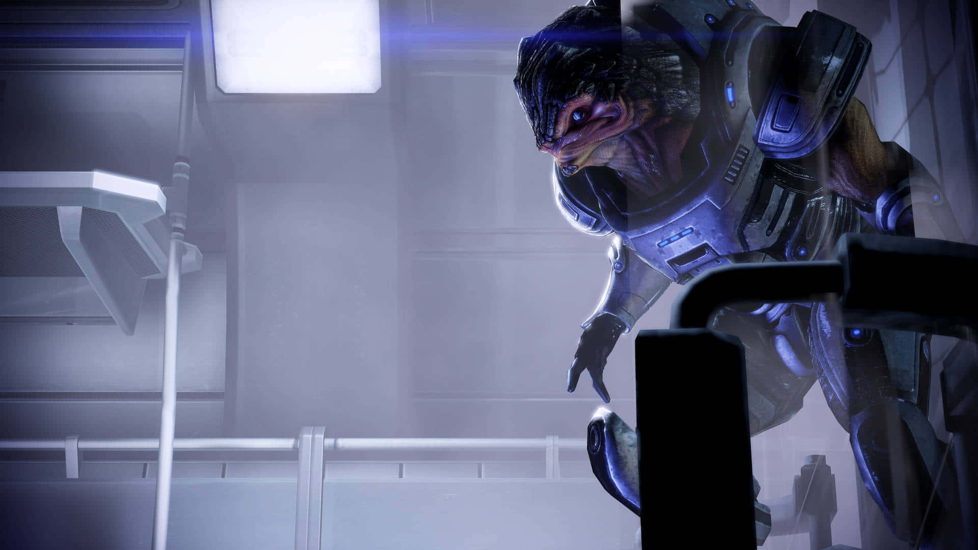Mass Effect Grunt Ready for Battle Wallpaper