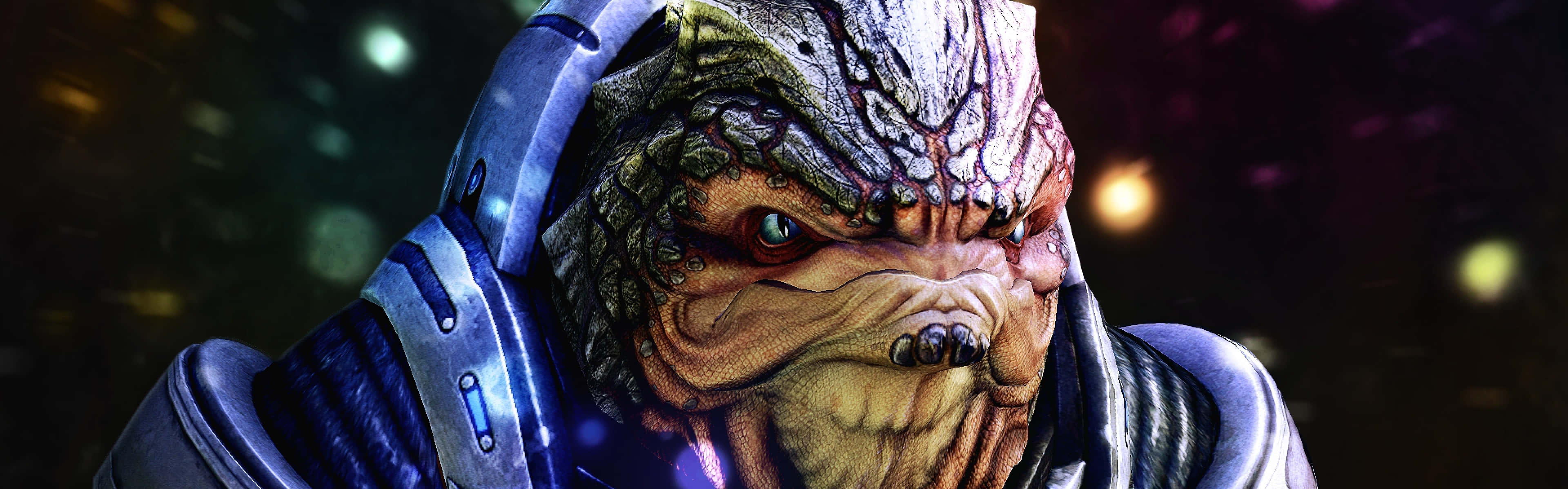 Mass Effect Grunt: Ferocious and Strong Wallpaper