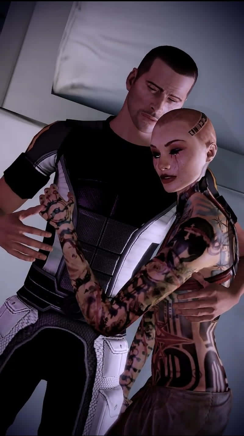Fondode Pantalla De Mass Effect Jack En 800 X 1428. Fondo de pantalla
