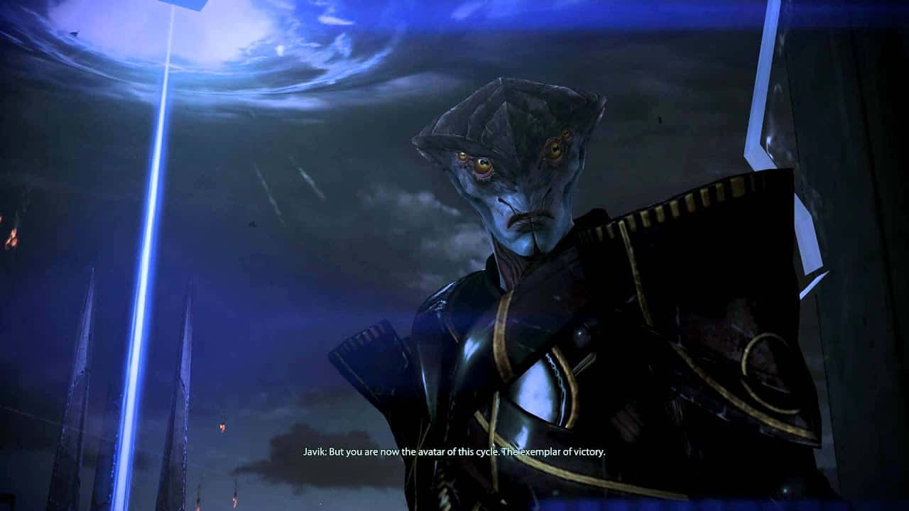 Javik - The Last Prothean from Mass Effect Wallpaper