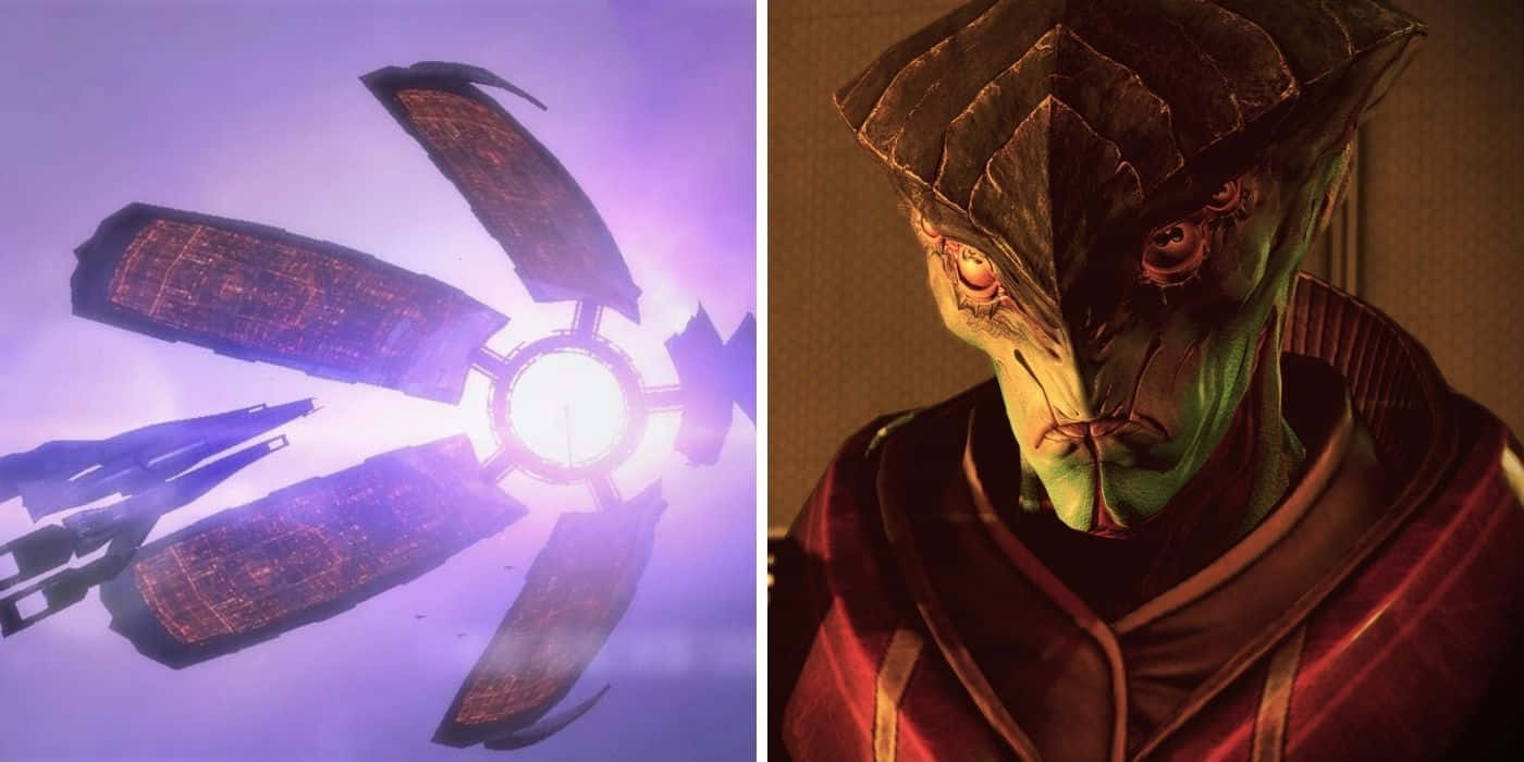 Javik, the last Prothean warrior in Mass Effect Wallpaper