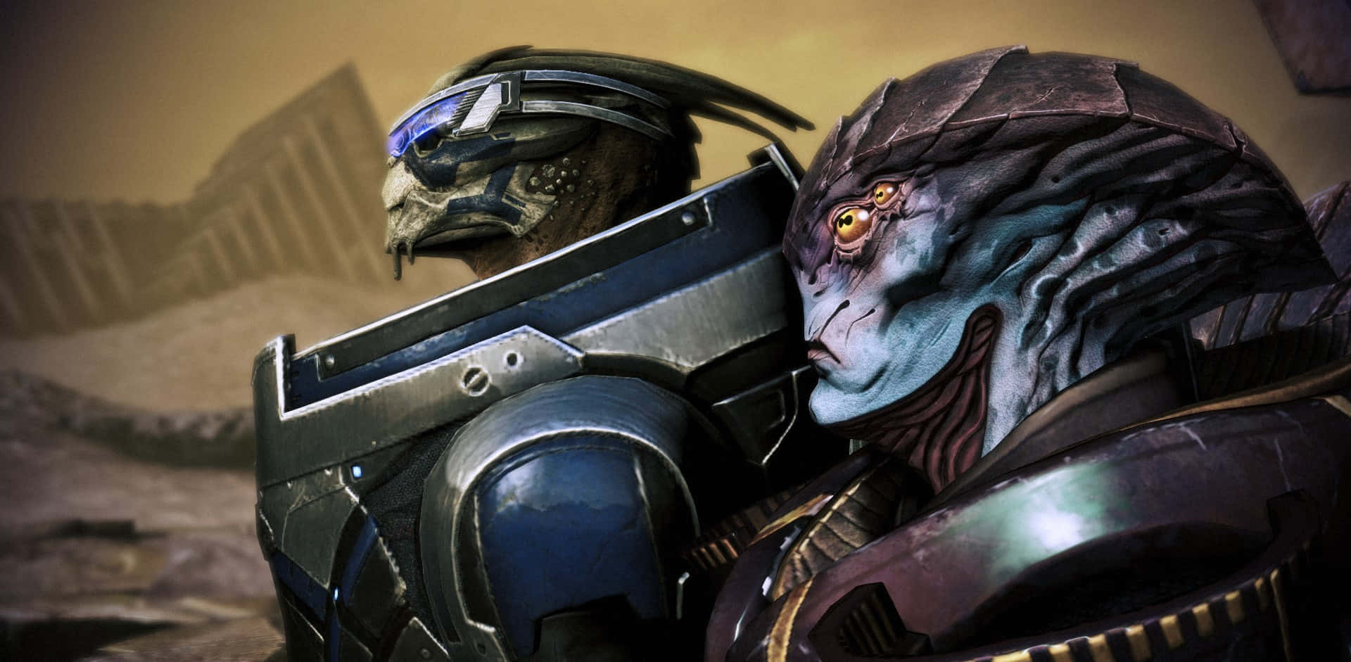 Javik,el Último Personaje Protheano De Mass Effect. Fondo de pantalla