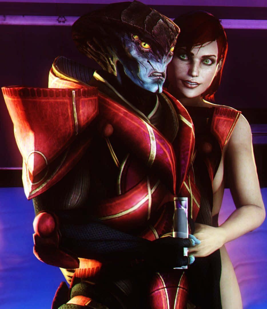 Javik,el Guerrero Protheano De Mass Effect Fondo de pantalla