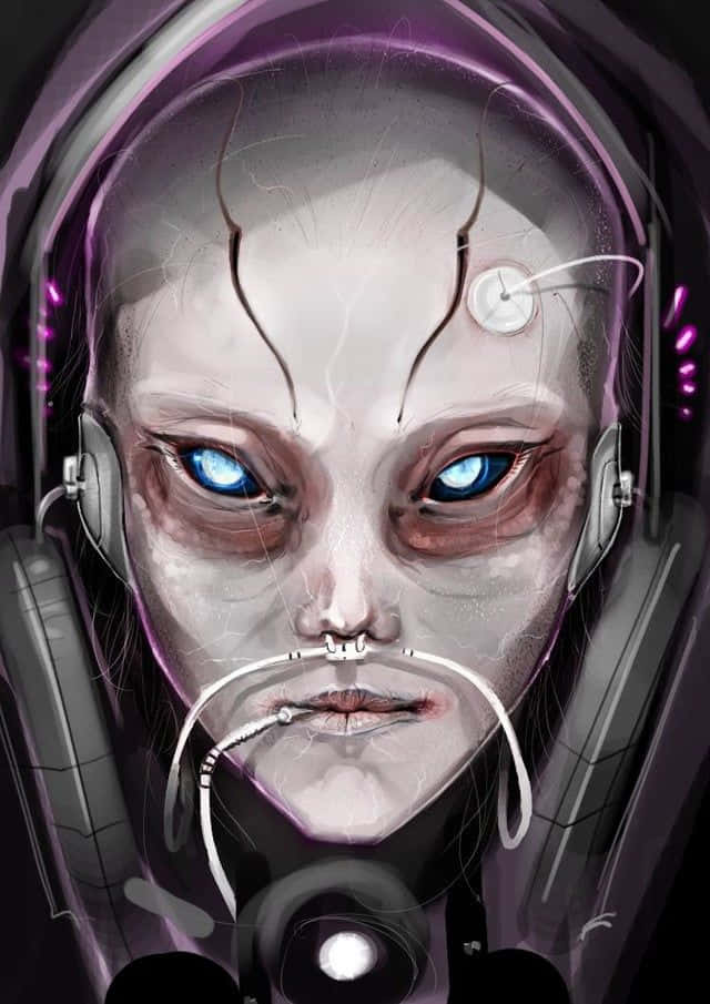 Mass Effect Legion - The Enigmatic Geth Infiltrator Wallpaper