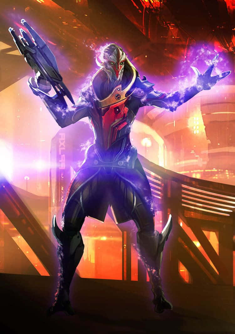 Legion: Guardian of the Mass Effect Galaxy Wallpaper