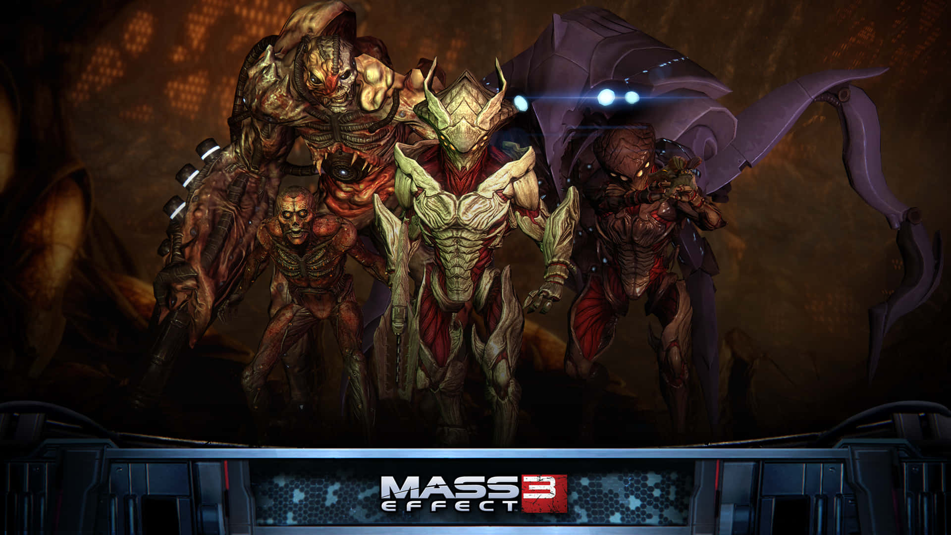 Intensabatalla En El Multijugador De Mass Effect Fondo de pantalla