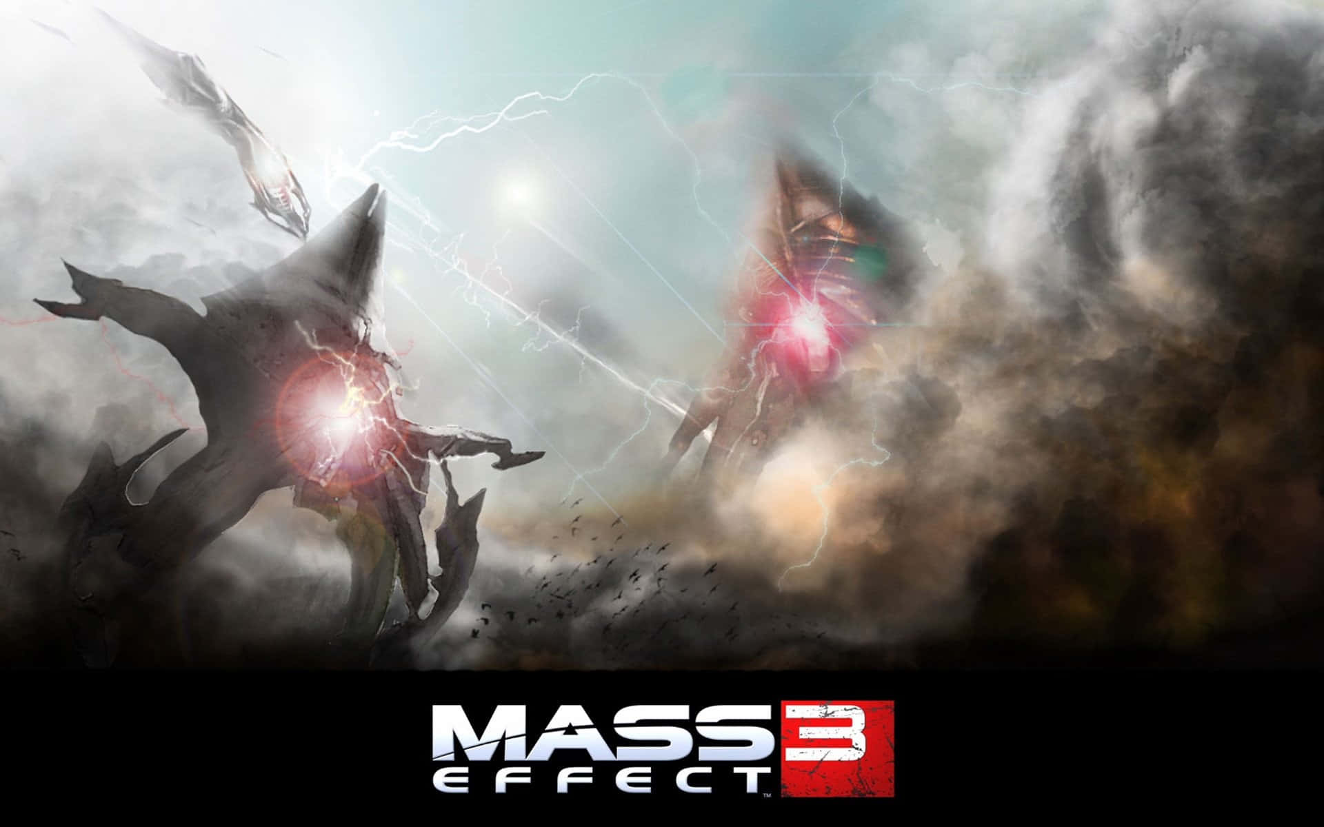 Intense Mass Effect Multiplayer Battle Wallpaper