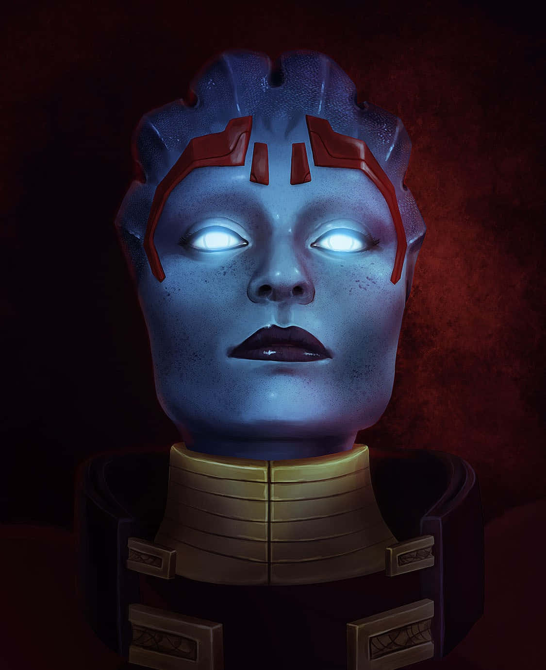 Samara,la Justiciera - Fondo De Pantalla De Mass Effect Fondo de pantalla