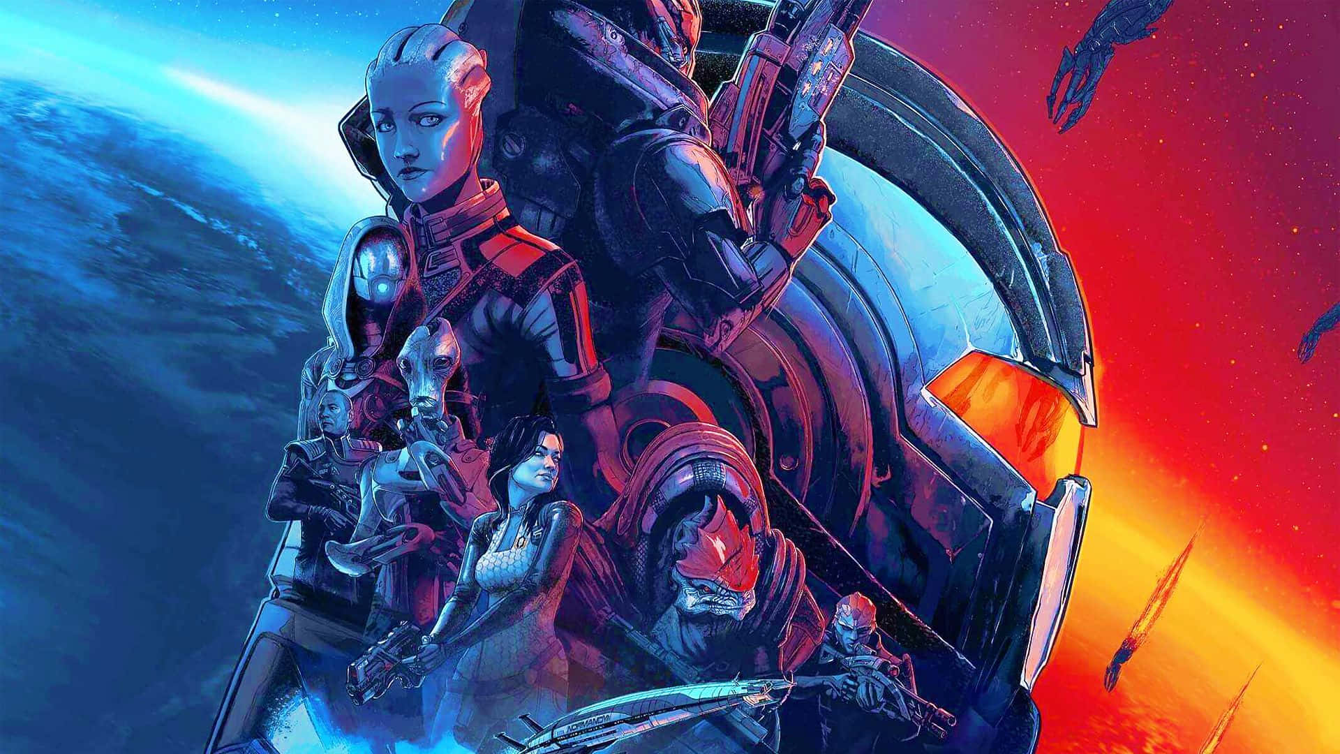 Samara, the Justicar of Mass Effect Wallpaper