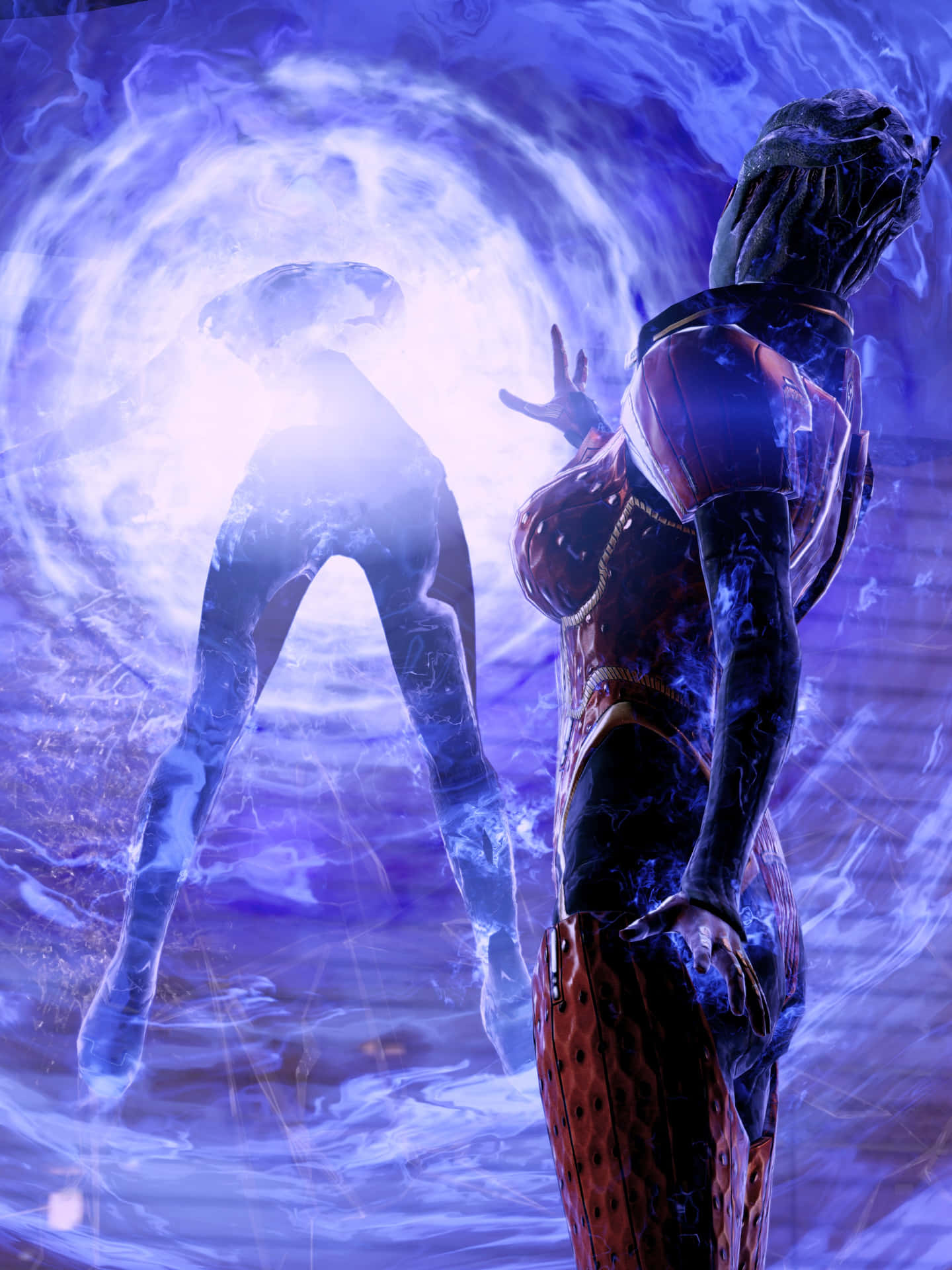 Asari Justicar Samara from Mass Effect Wallpaper