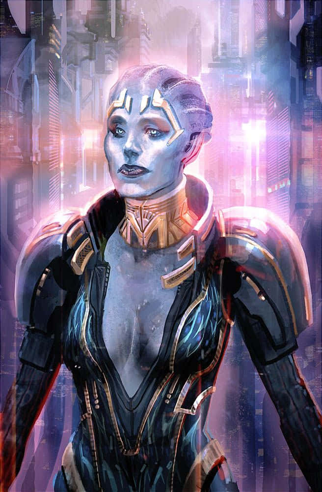 Samarala Justiciera De Mass Effect Fondo de pantalla