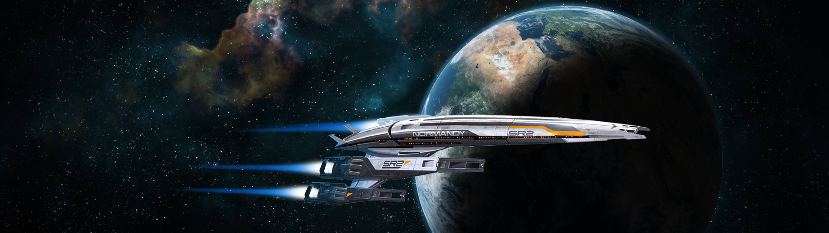Mass Effect Ship In 4k Wallpaper