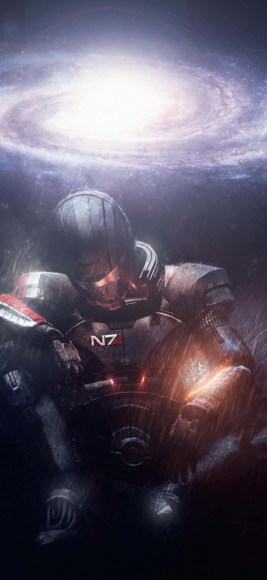 Heroes Unite in the Mass Effect Trilogy Wallpaper