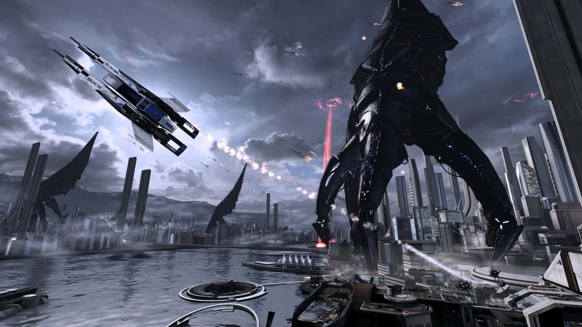 Mass Effect3 Reaper Invasie Achtergrond