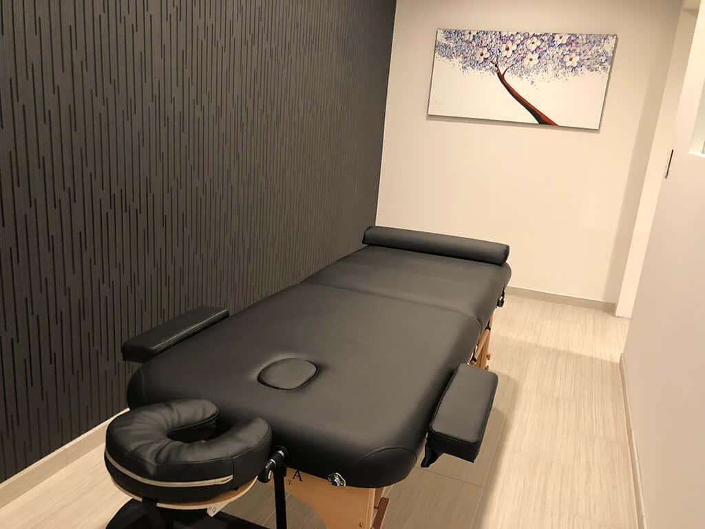 Experience Calm and Relaxation in this Luxurious Massage Room