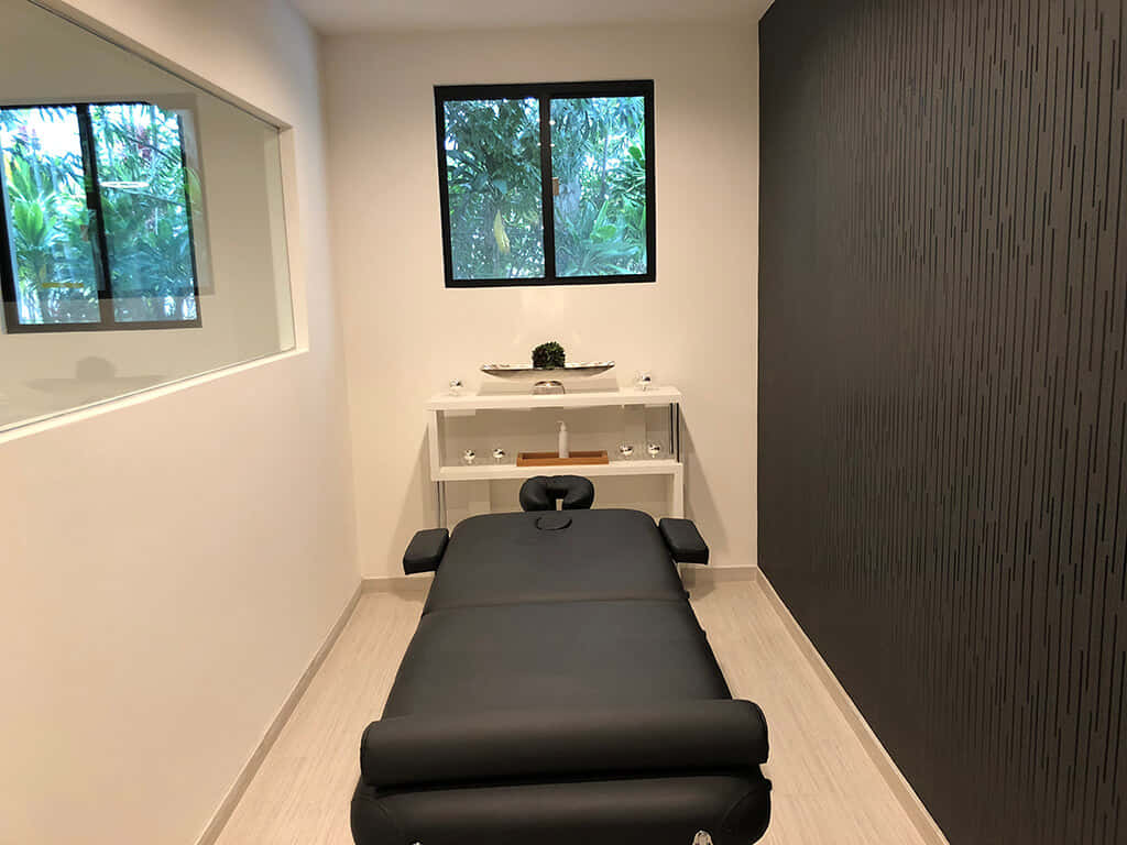 Relax and Unwind in this Serene Massage Room
